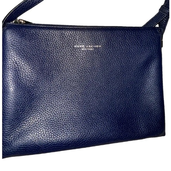 Marc Jacobs Navy Blue Handbag Purse - Picture 1 of 12